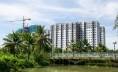 TRÊN TẦNG THƯỢNG CỦA TÒA CHUNG CƯ CAO TẦNG, DÒNG CHỮ “W1 – WEST SKY” ĐÃ SÁNG ĐÈN